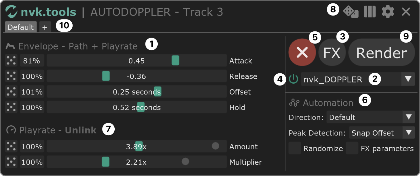 nvk_AUTODOPPLER 2 controls